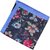 Multi Floral Print Silk Pocket Square