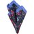 Multi Floral Print Silk Pocket Square