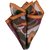 Big Floral Print Silk Pocket Square