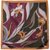 Big Floral Print Silk Pocket Square