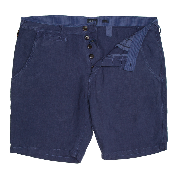 Linen Patch Pocket Short