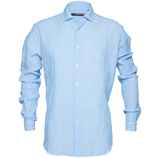 Luxury Crinkle Cotton Shirt