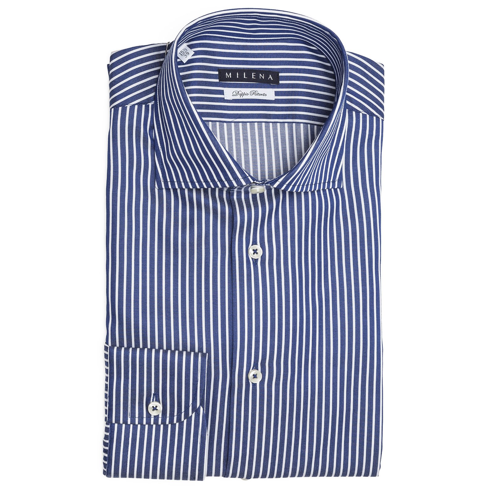 Bold Stripe Cotton Dress Shirt - MILENA 2014AW-C : Shirts-Dress : Fifth ...