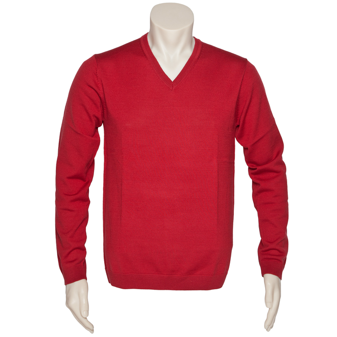 V-Neck Wool Jumper