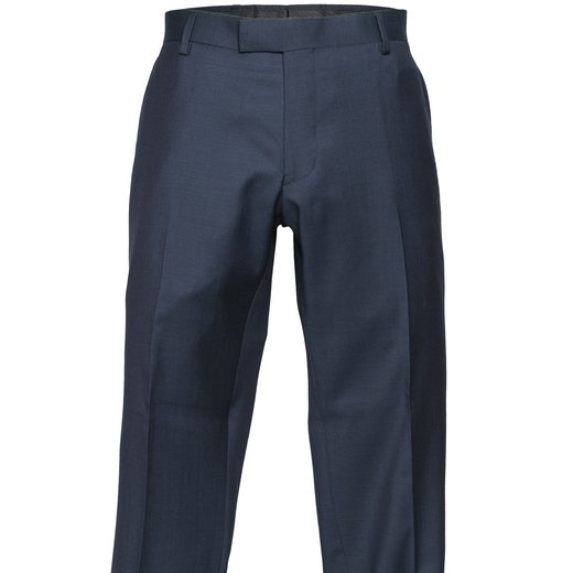 Razor Plain Wool Suit Trouser-trousers-Fifth Avenue Menswear