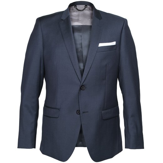 Anchor Plain Wool Suit Jacket-essentials-Fifth Avenue Menswear