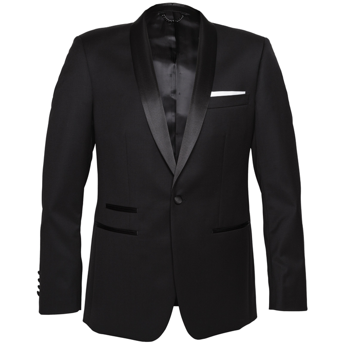 Riviera Black Dinner Suit Jacket