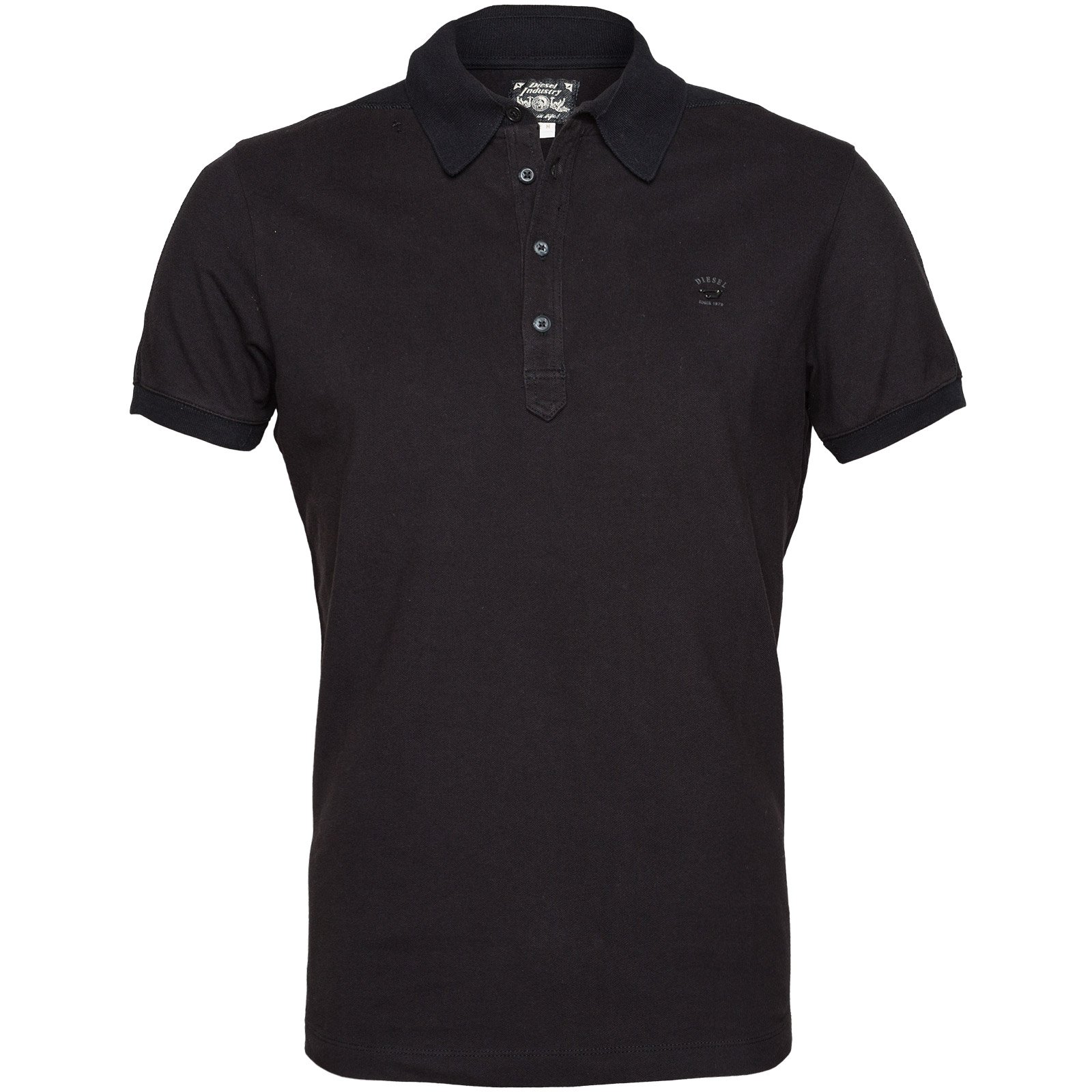 Alfred Pique Cotton Polo - DIESEL 2014SS : T-Shirts & Polos-Polos ...